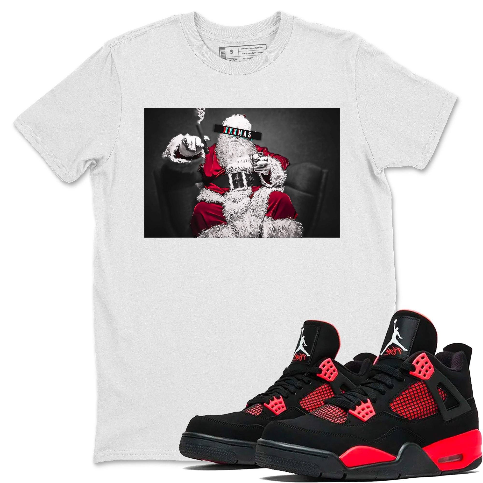 XXXmas Unisex Tops - Air Jordan 4 Red Thunder