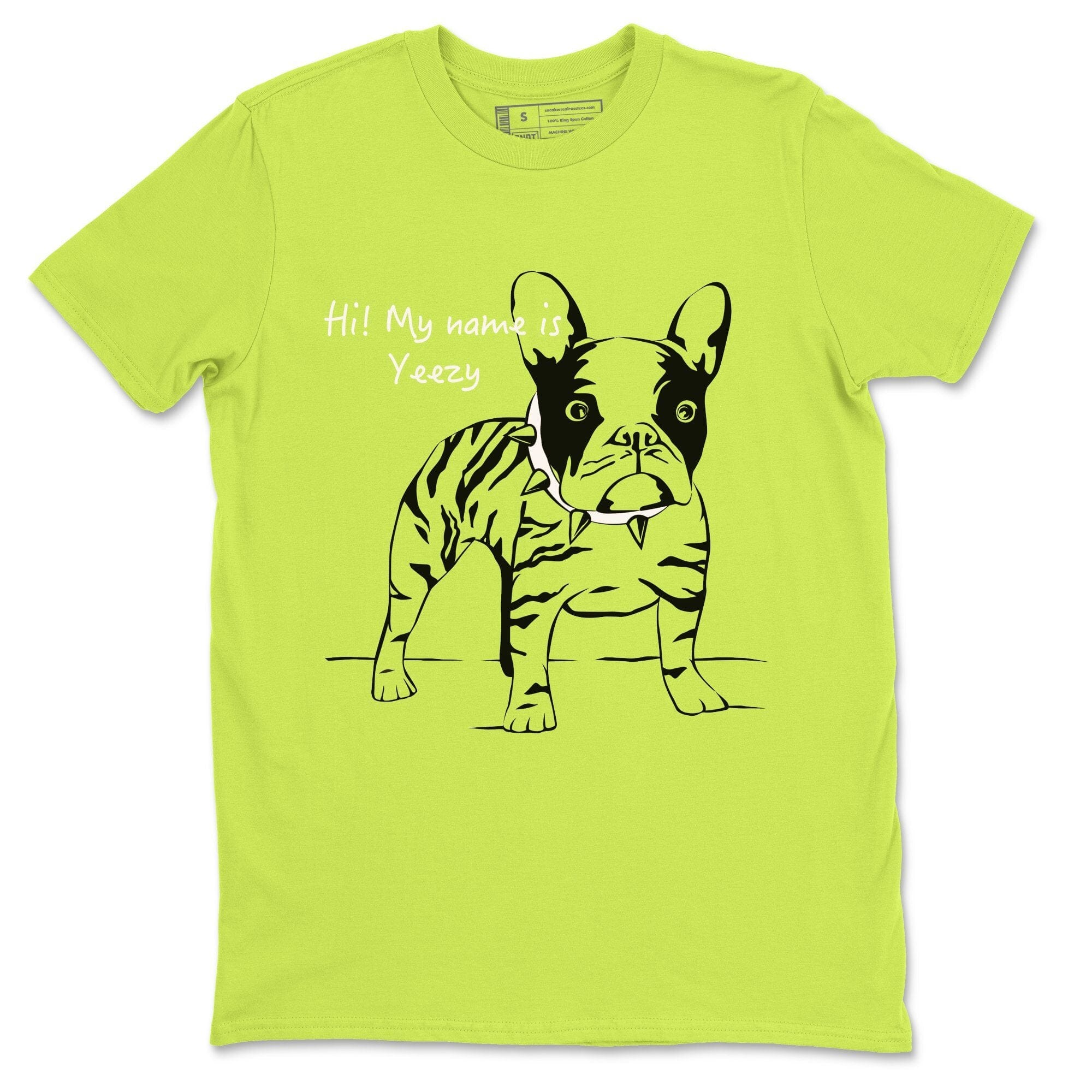 Zebra Frenchie Unisex Tops - Yeezy 350 V2 Yeezreel