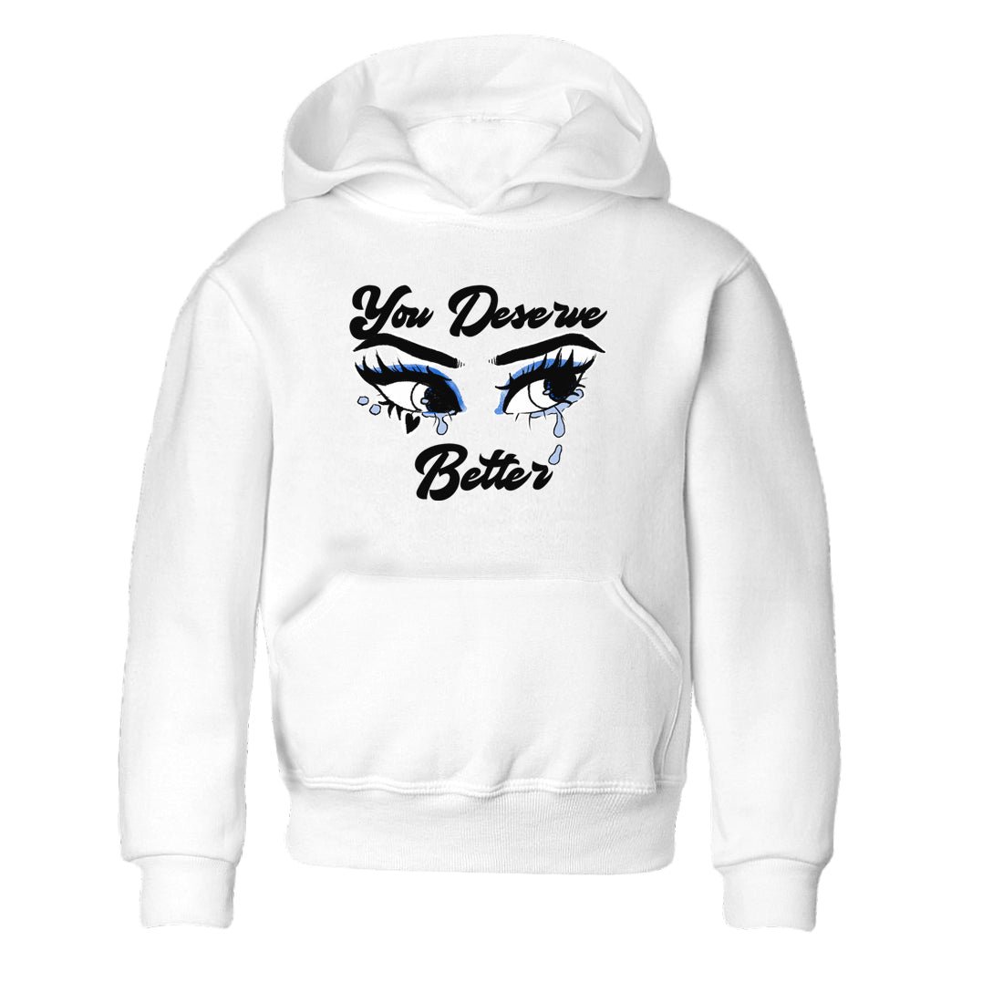 You Deserve Better snkmatch Tees Kids - Air Jordan 11 Black and Varsity Royal