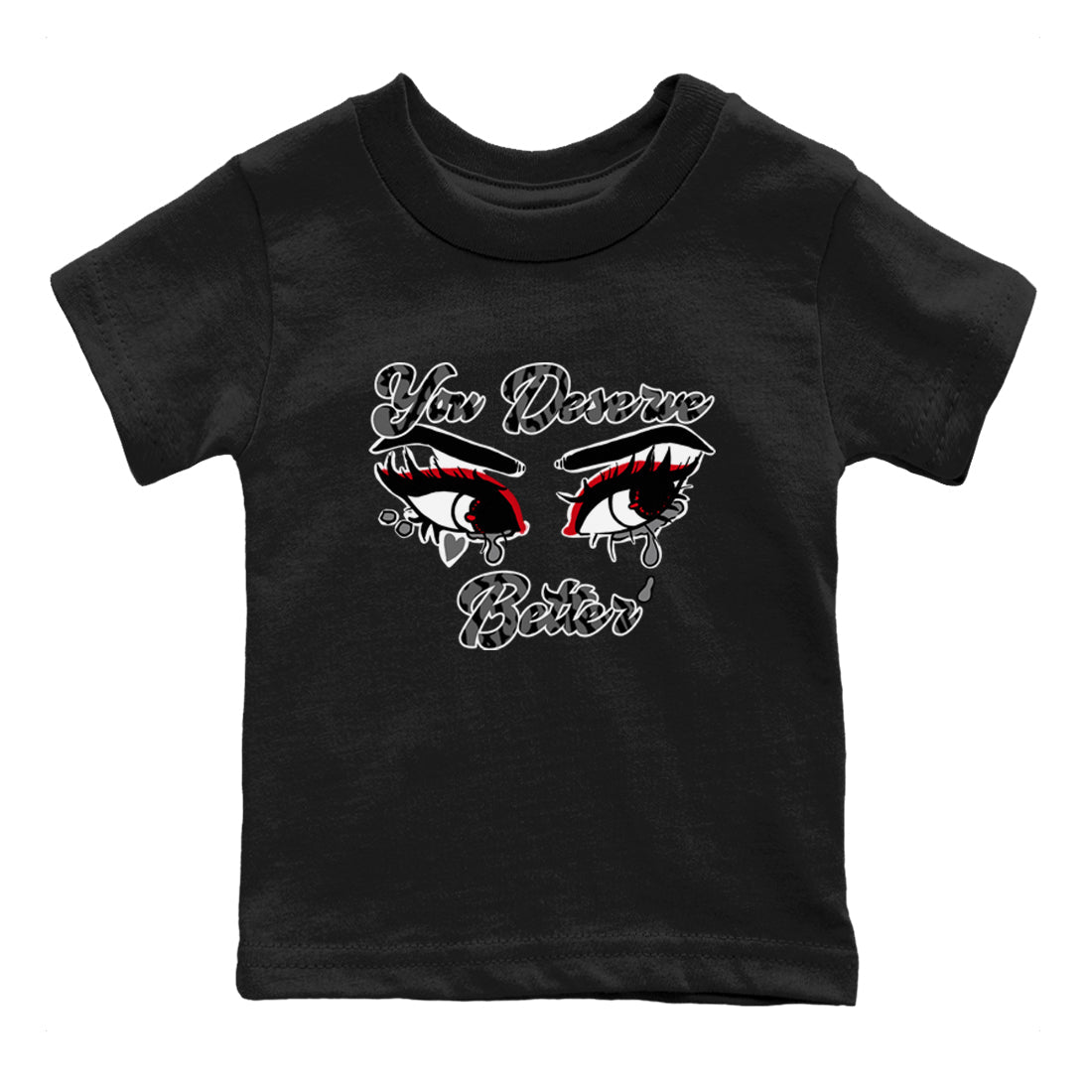 You Deserve Better snkmatch Tees Kids - Air Jordan 3 Cement Grey