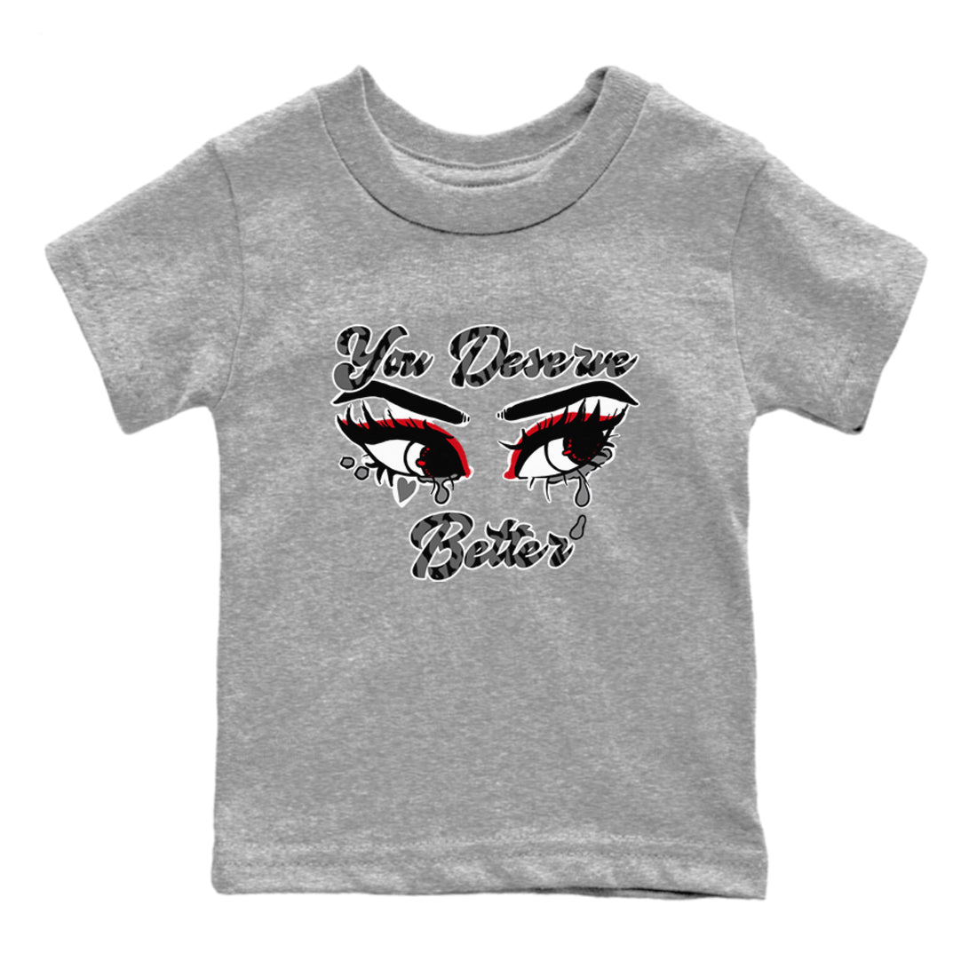 You Deserve Better snkmatch Tees Kids - Air Jordan 3 Cement Grey