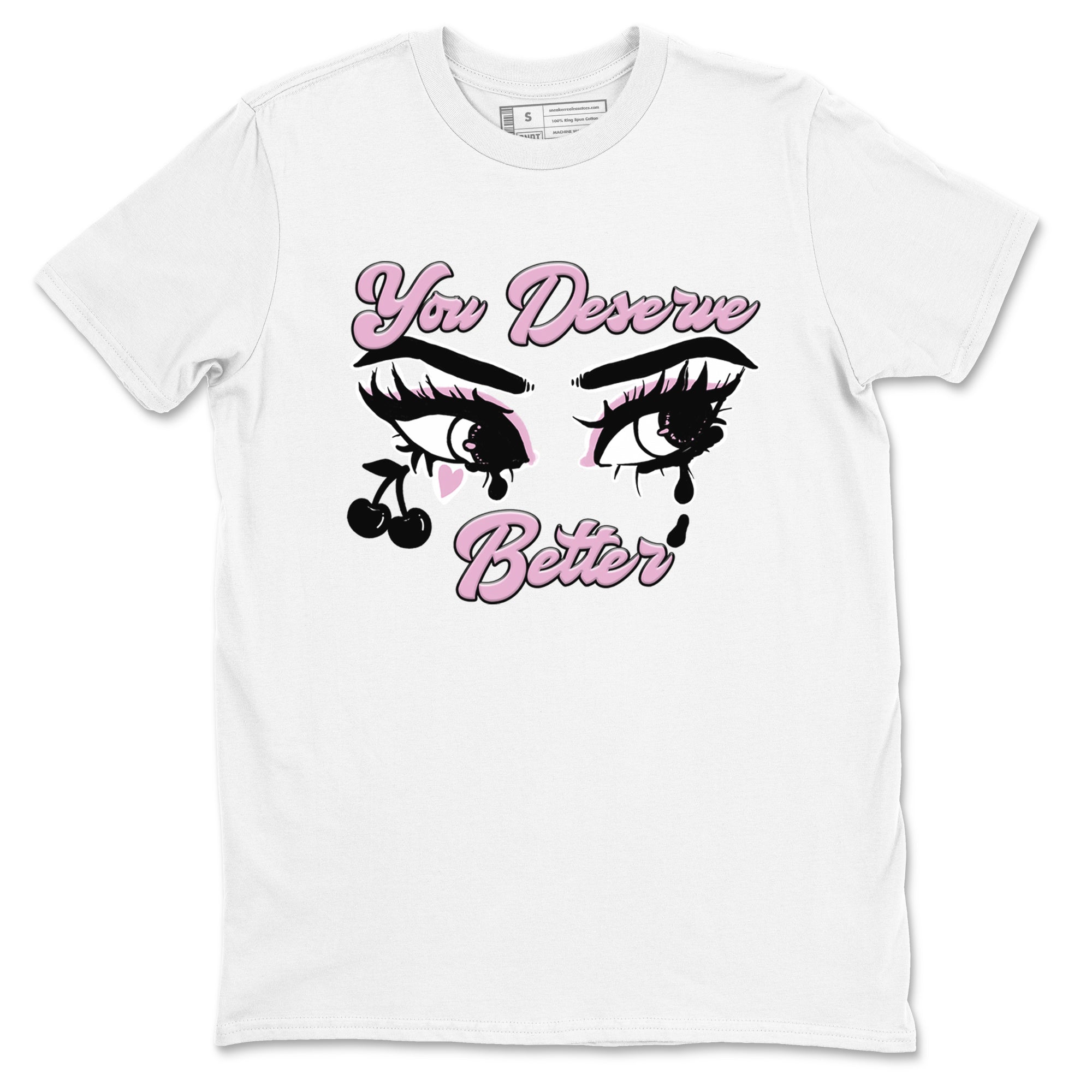 You Deserve Better snkmatch Tees - Air Jordan 4 Orchid