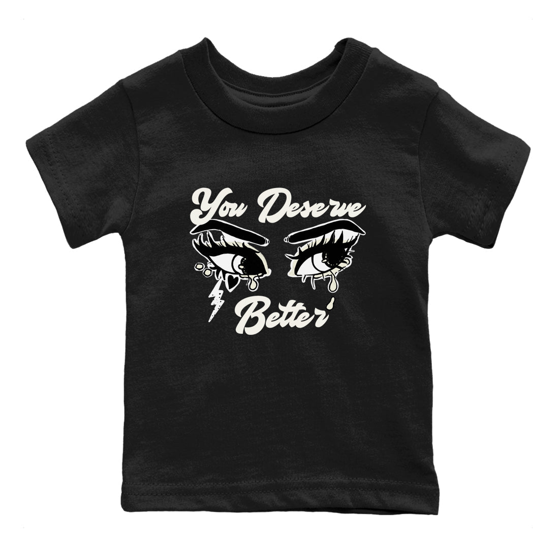 You Deserve Better snkmatch Tees Kids - Air Jordan 5 Sail