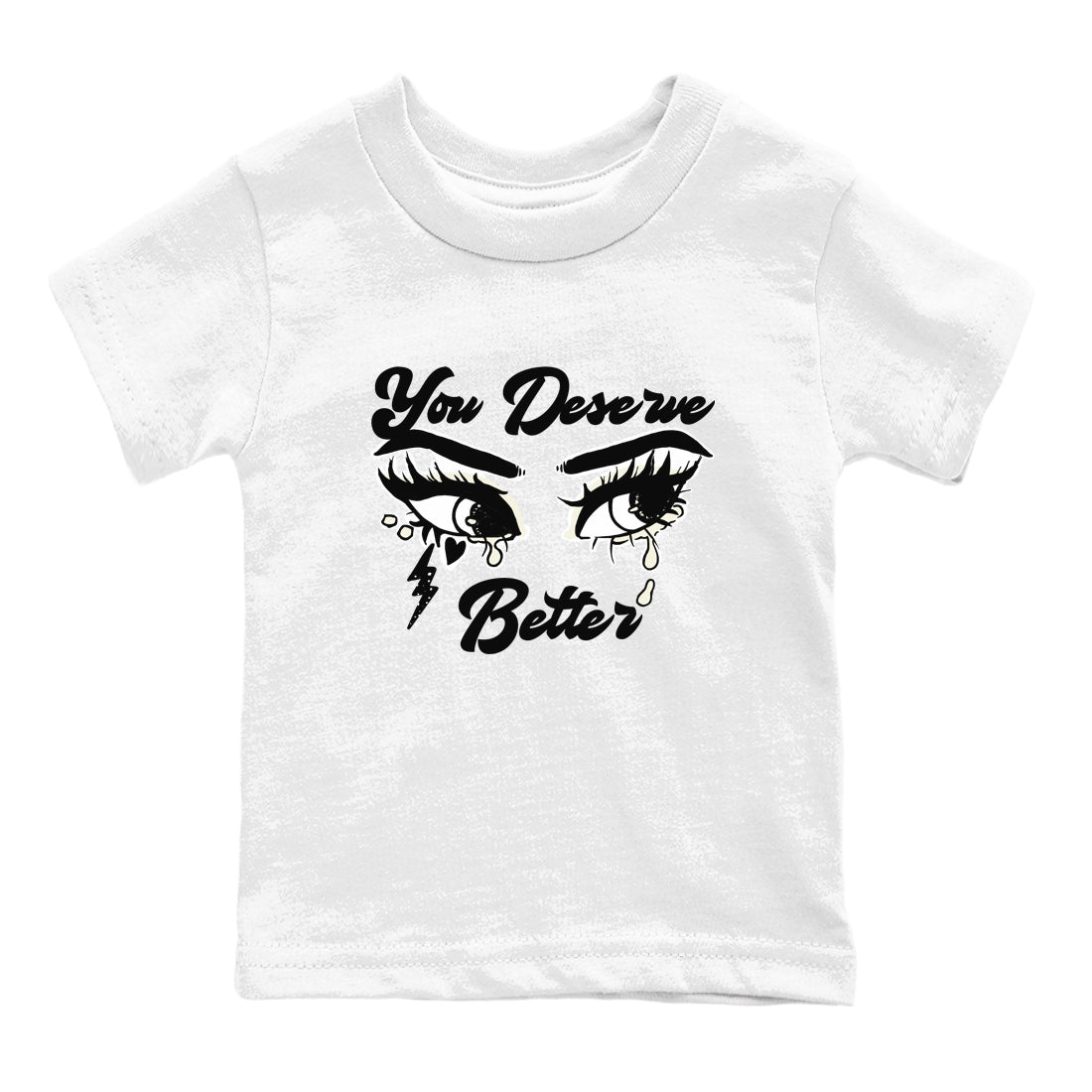 You Deserve Better snkmatch Tees Kids - Air Jordan 5 Sail