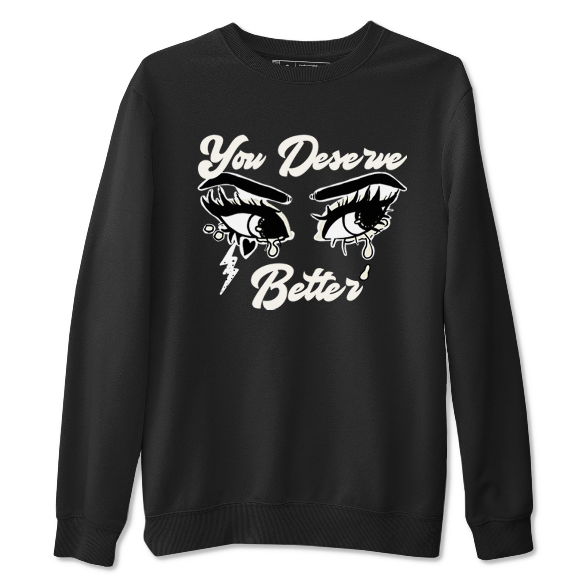 You Deserve Better snkmatch Tees - Air Jordan 5 Sail