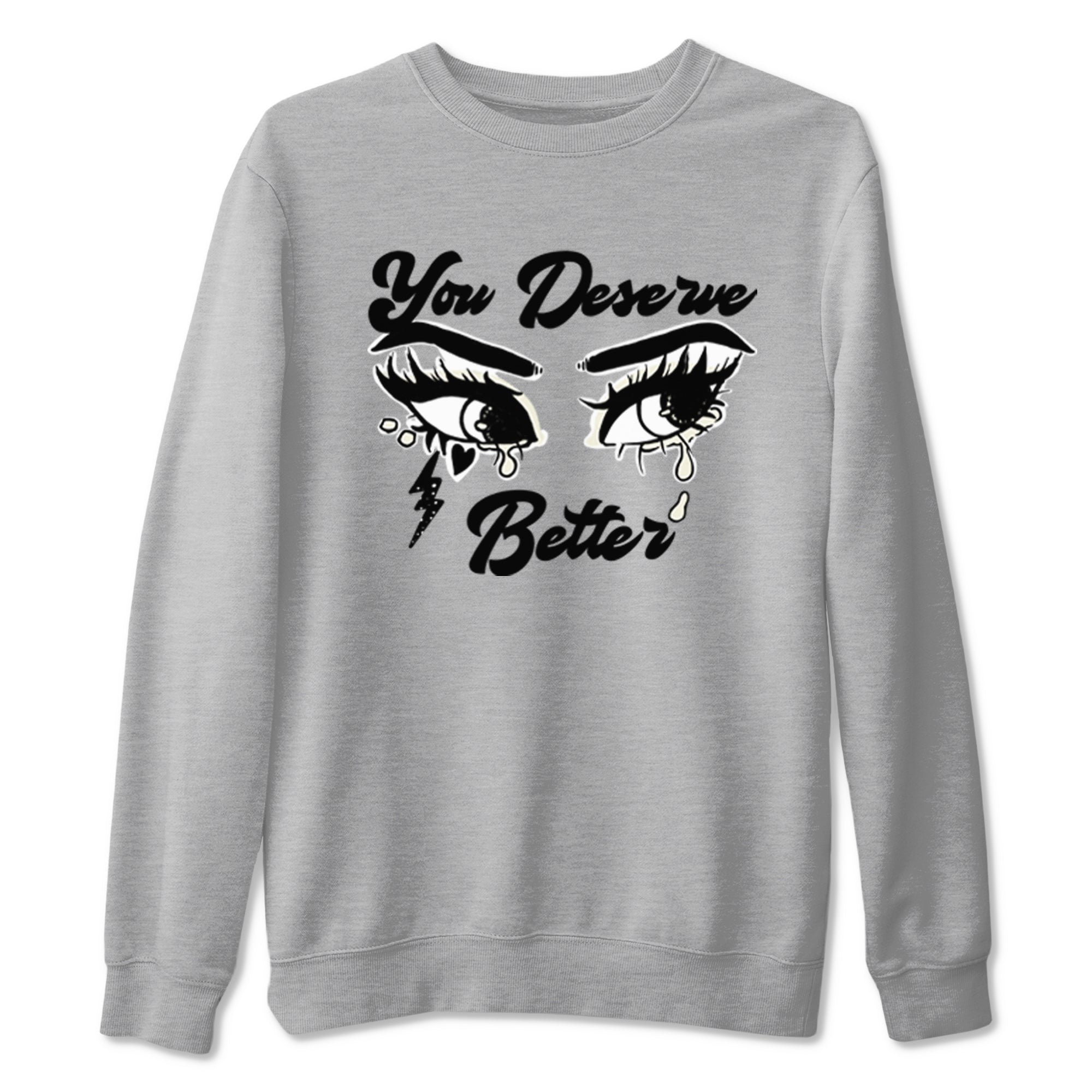 You Deserve Better snkmatch Tees - Air Jordan 5 Sail