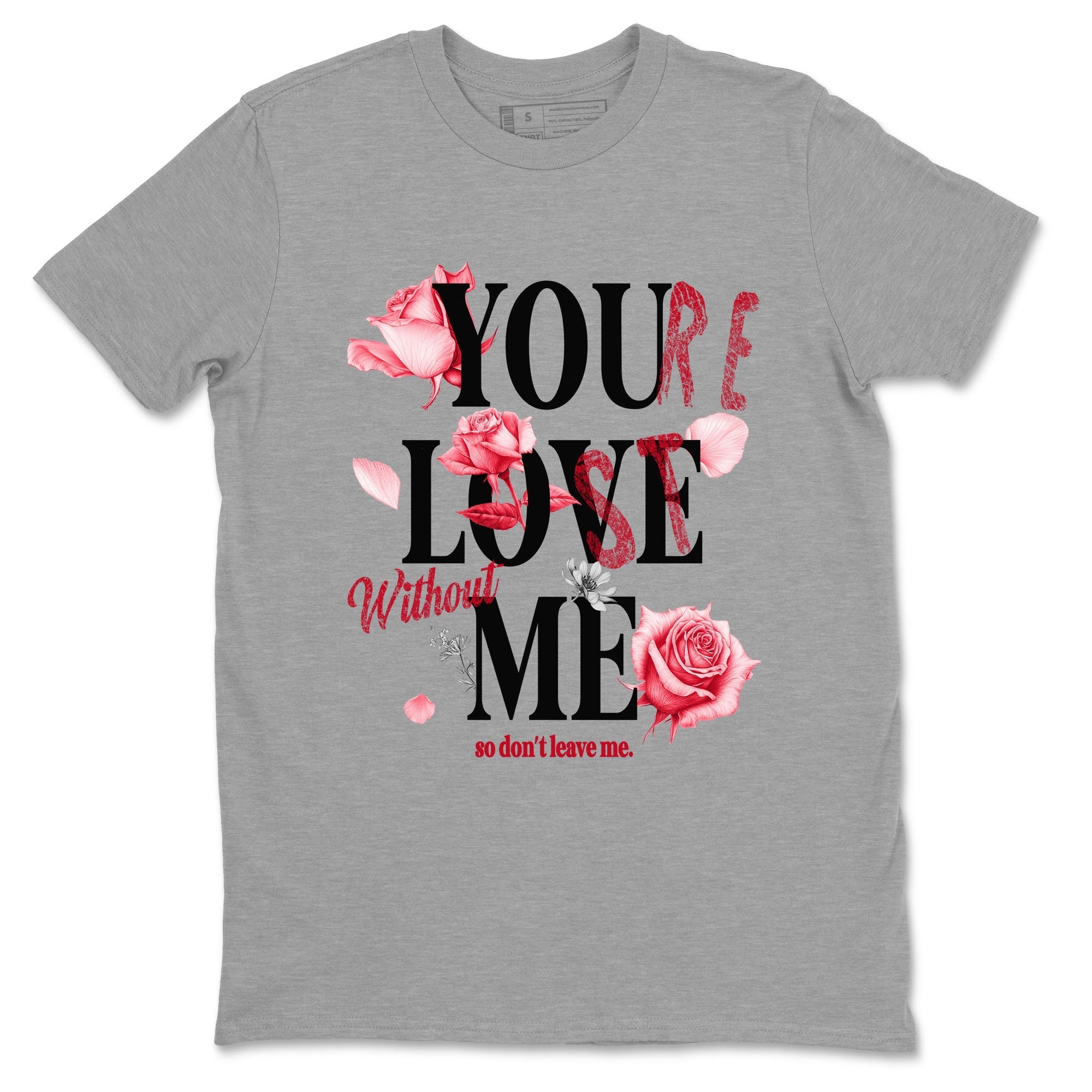 You Love Me snkmatch Tees - Air Jordan 1 '85 Bred