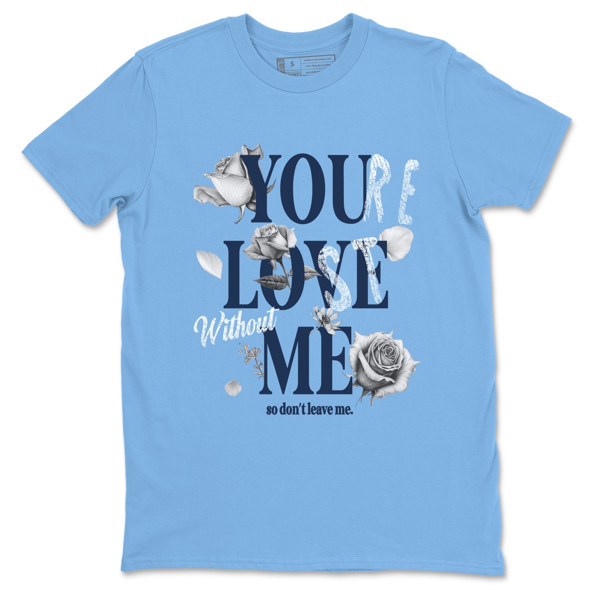 You Love Me snkmatch Tees - Air Jordan 1 Obsidian