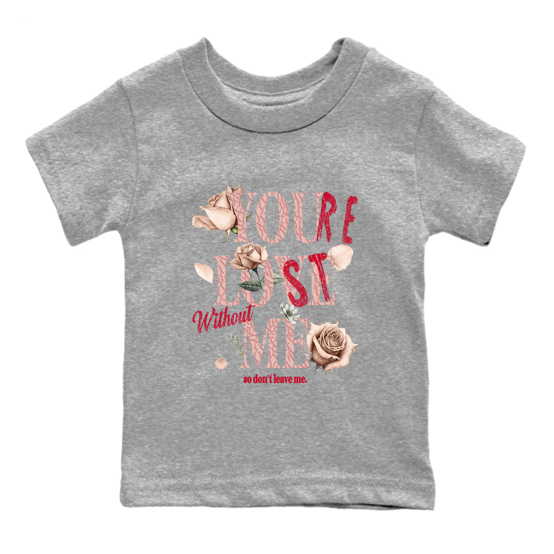 You Love Me snkmatch Tees Kids - Air Jordan 3 Valentines Day