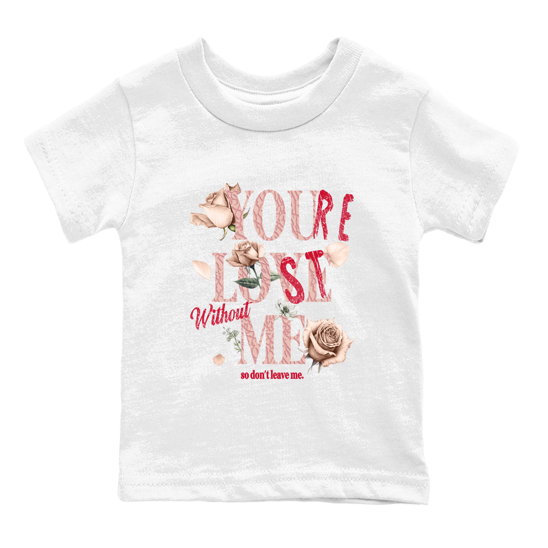You Love Me snkmatch Tees Kids - Air Jordan 3 Valentines Day
