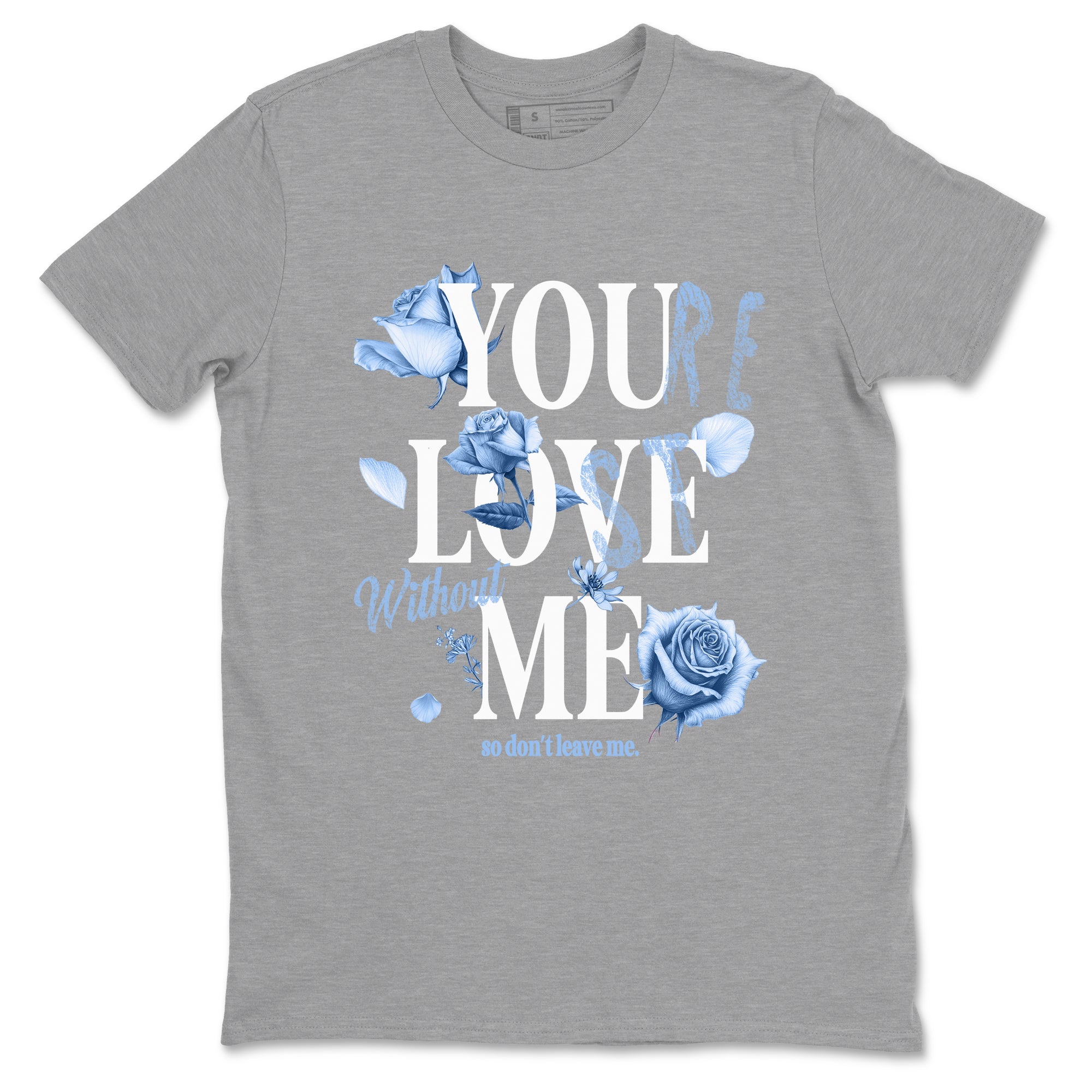 You Love Me snkmatch Tees - Air Jordan 4 Forget Me Not