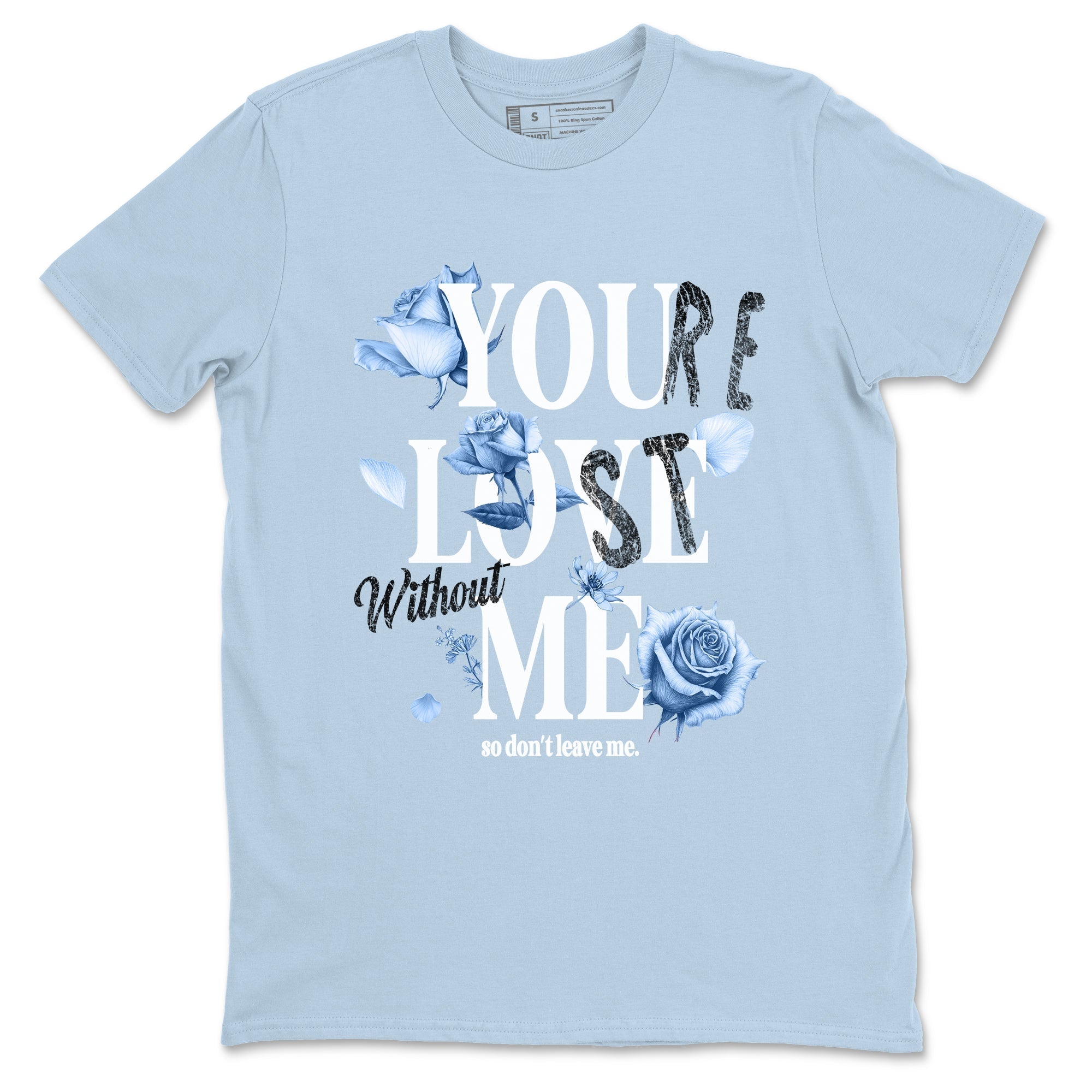 You Love Me snkmatch Tees - Air Jordan 4 Forget Me Not