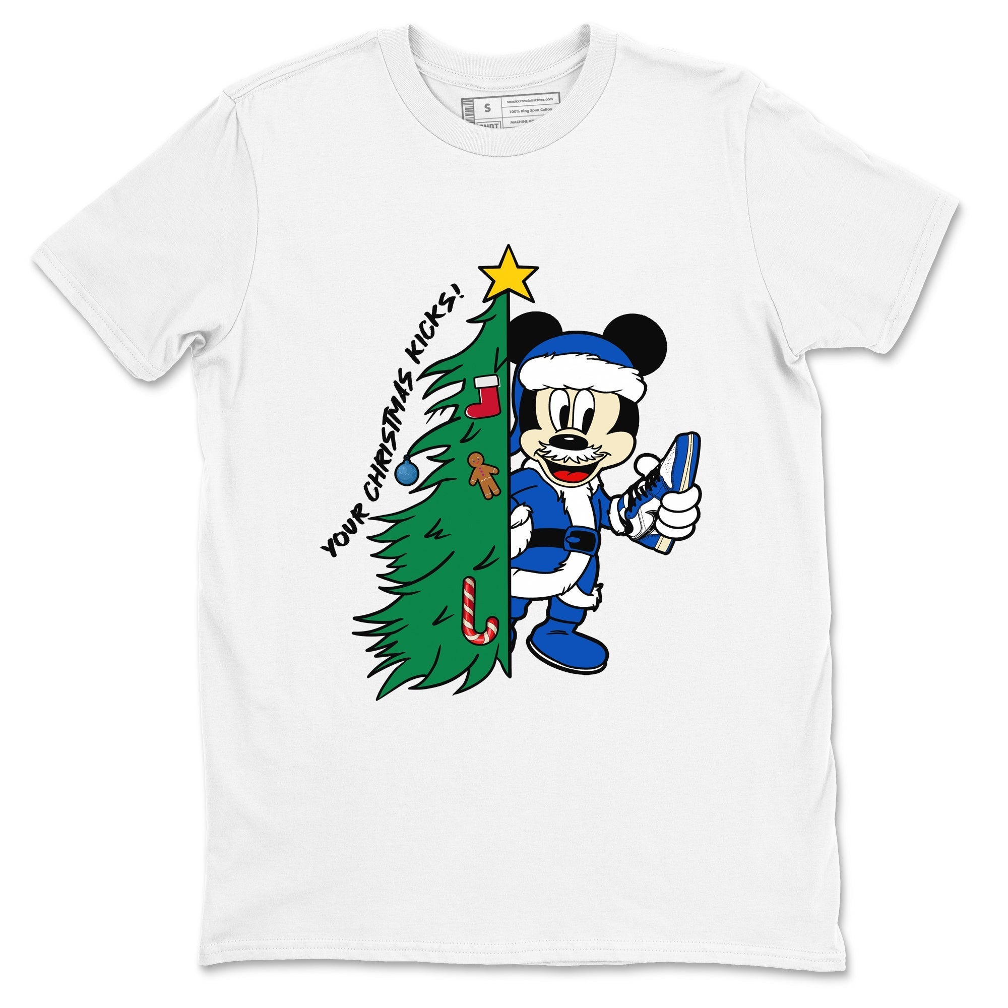 Your Christmas Kicks snkmatch Tees - Air Jordan 1 Game Royal