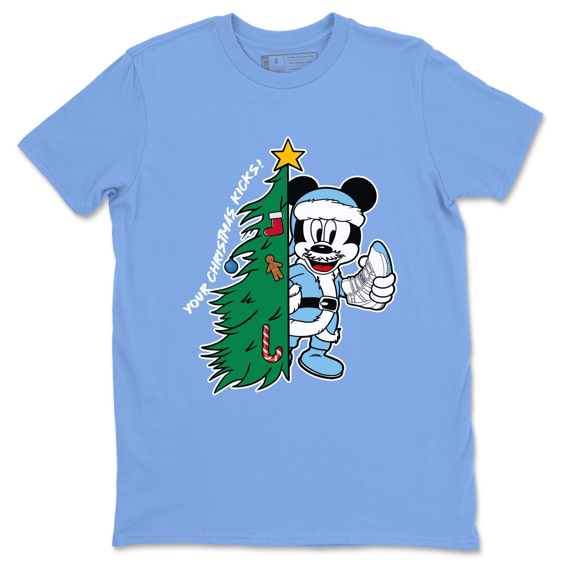 Your Christmas Kicks snkmatch Tees - Air Jordan 11 Legend Blue