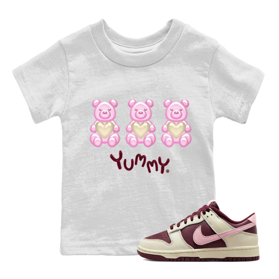 Yummy Bear Kids Tops - Dunk Valentines Day