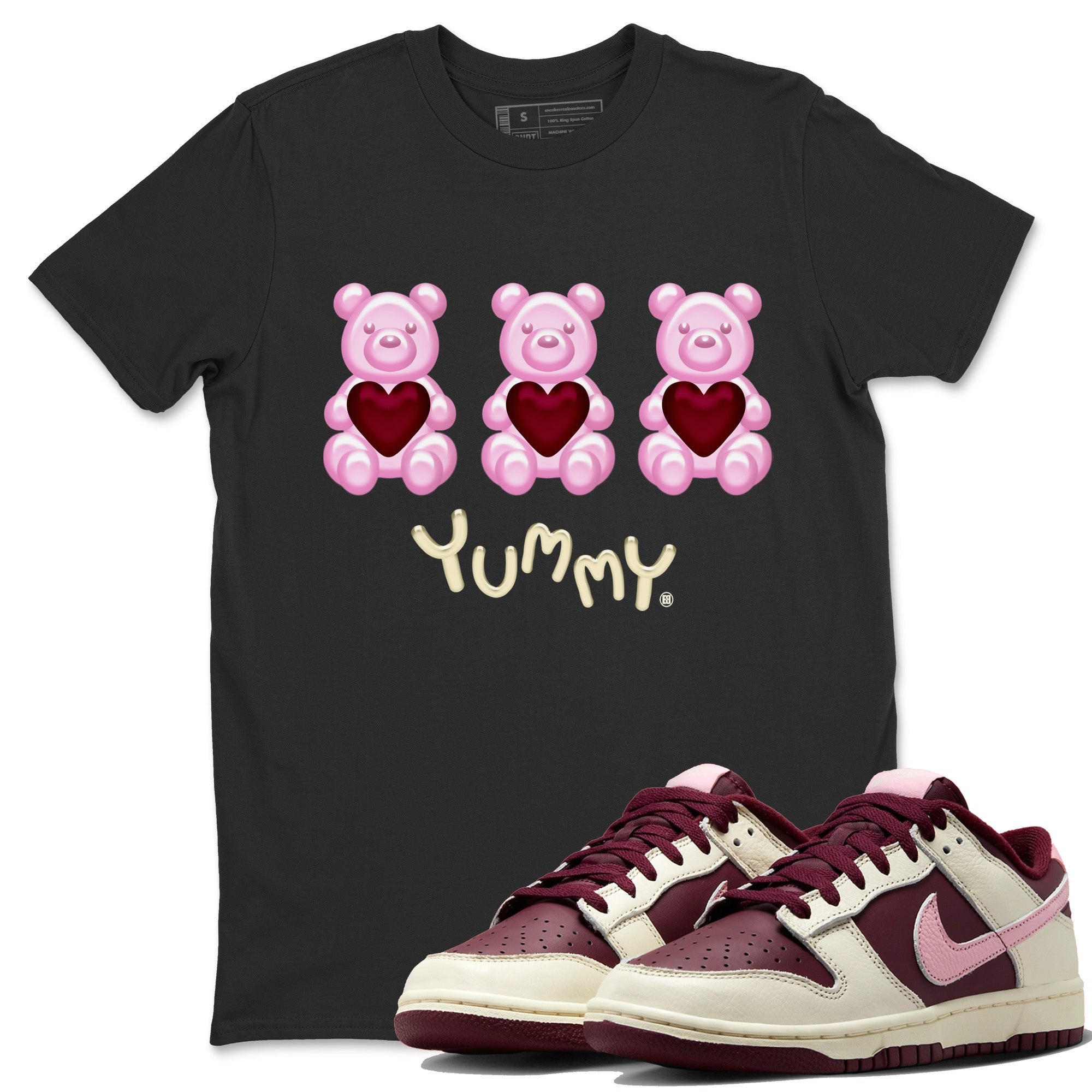 Yummy Bear Unisex Tops - Dunk Valentines Day