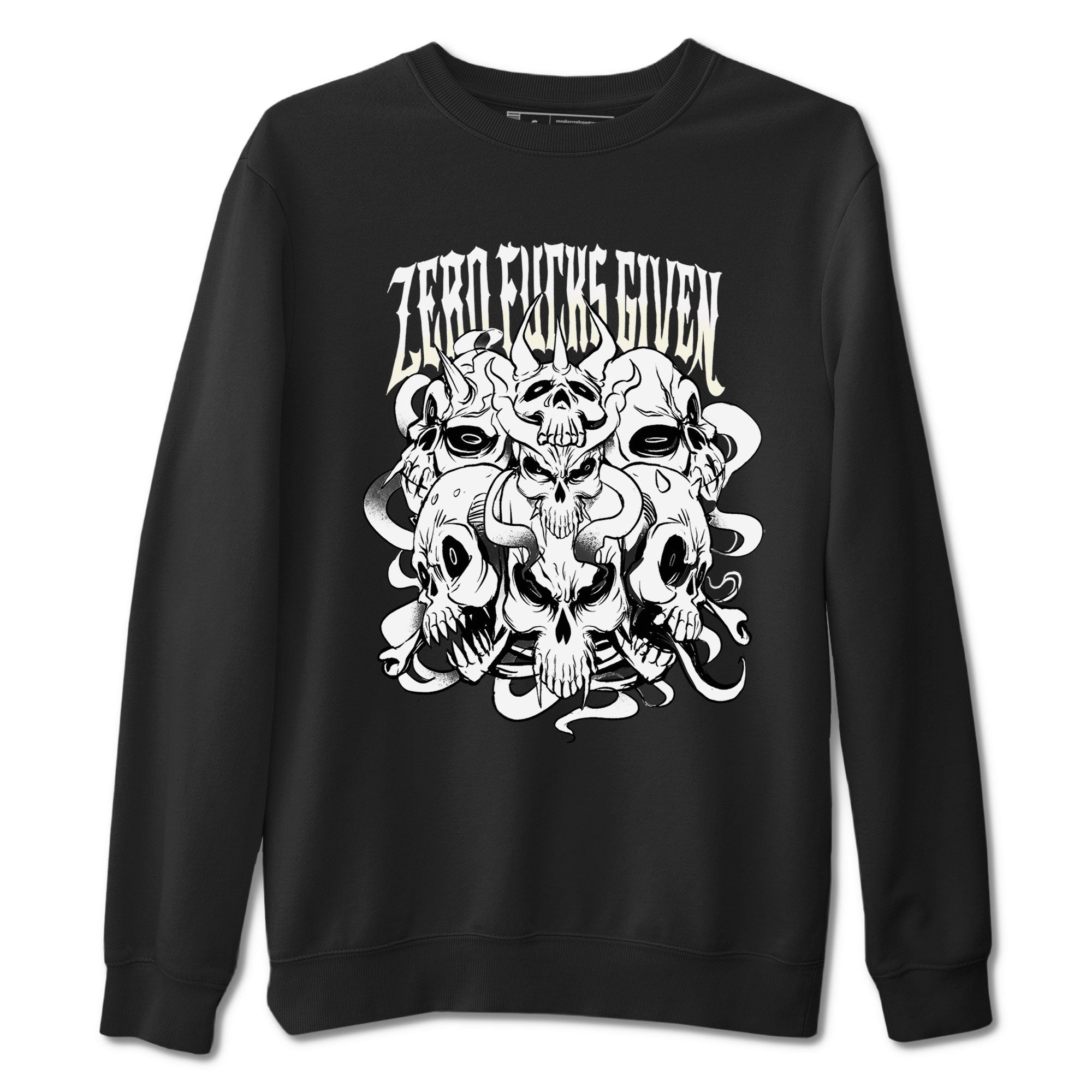 Zero Fucks Given snkmatch Tees - Air Jordan 11 Gratitude