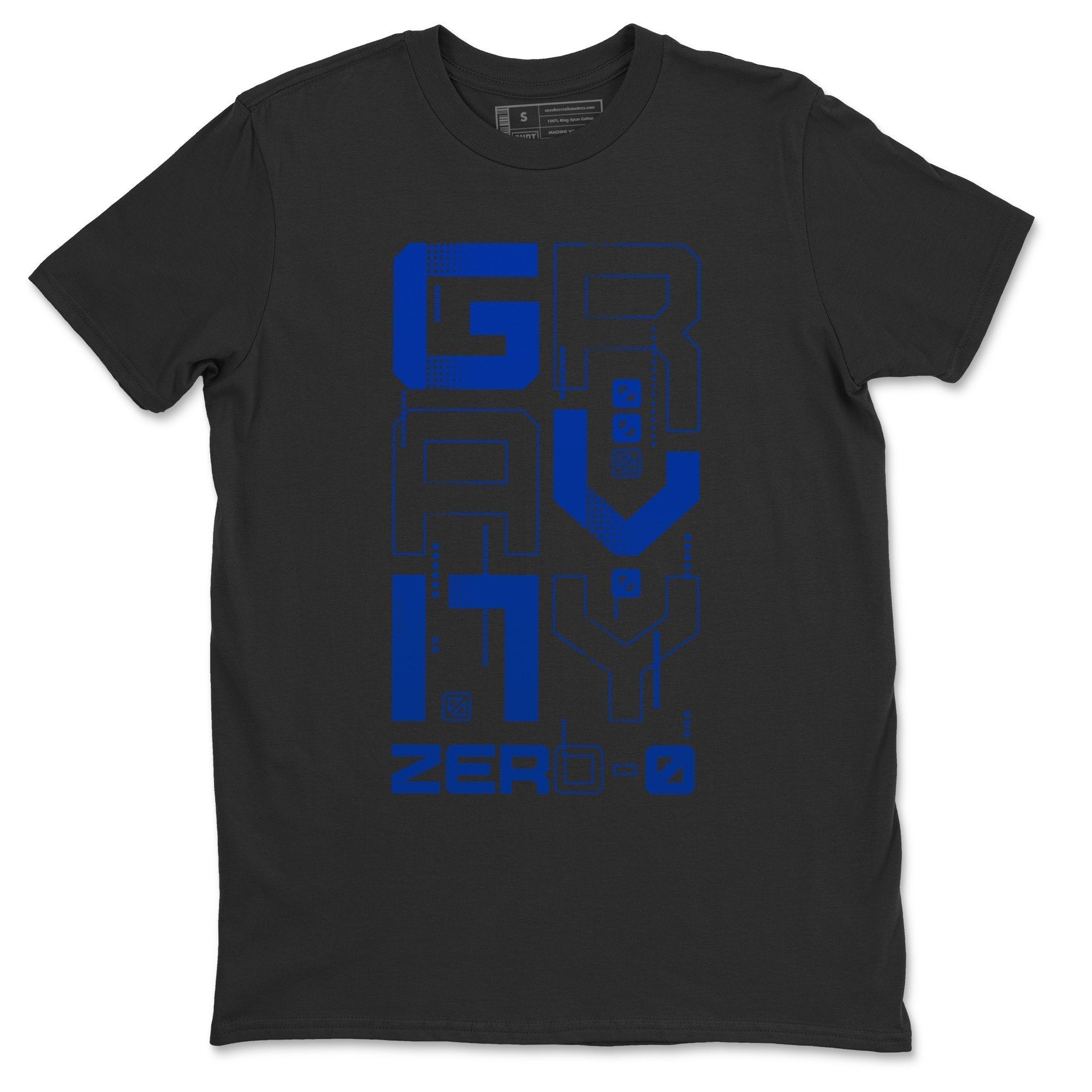 Zero Gravity Unisex Tops - Air Jordan 1 Royal Black