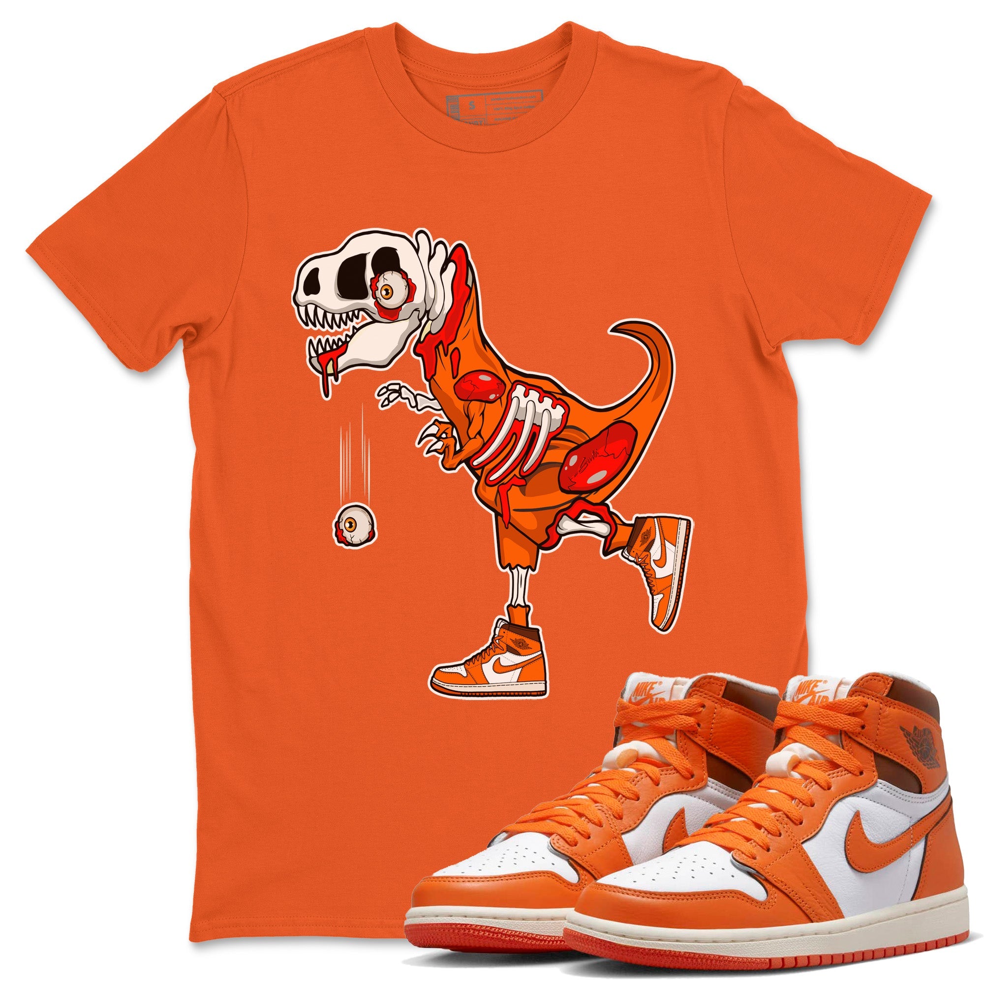 Zombie Dino Unisex Tops - Air Jordan 1 Starfish