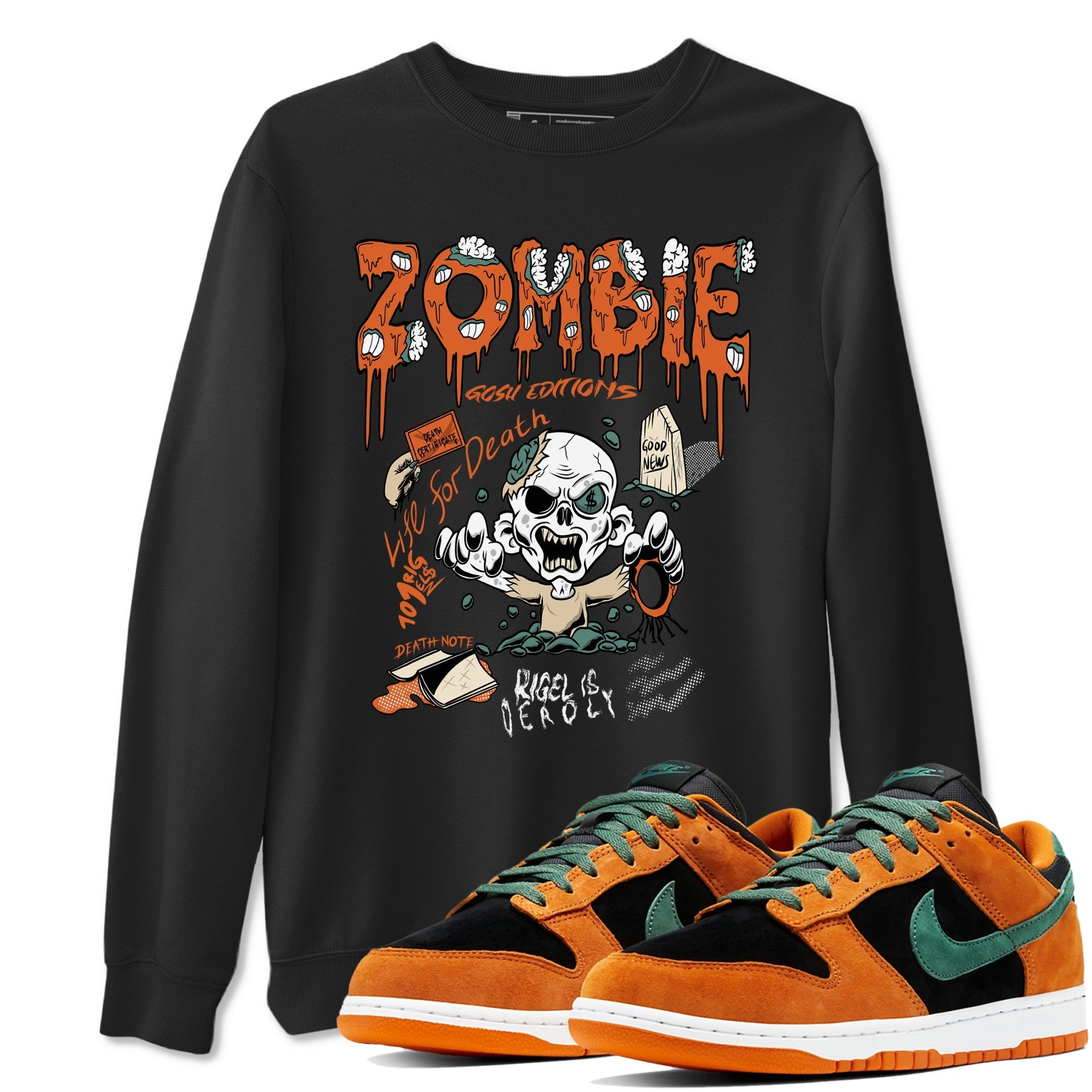 Zombie Grave snkmatch Tees - Dunk Ceramic