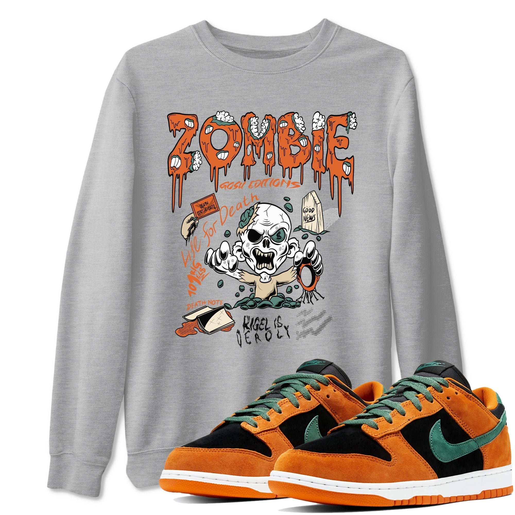 Zombie Grave snkmatch Tees - Dunk Ceramic